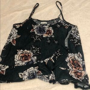 Floral tank top